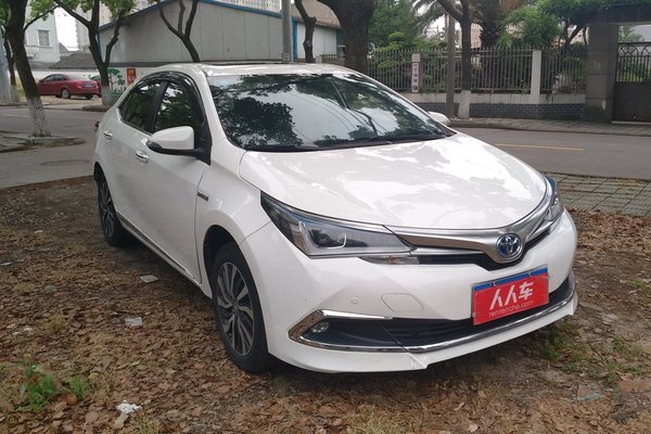 丰田-卡罗拉 2016款 双擎 1.8l cvt精英版