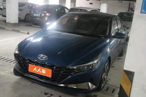 惠州二手现代-伊兰特 2021款 1.5L CVT GLX精英版