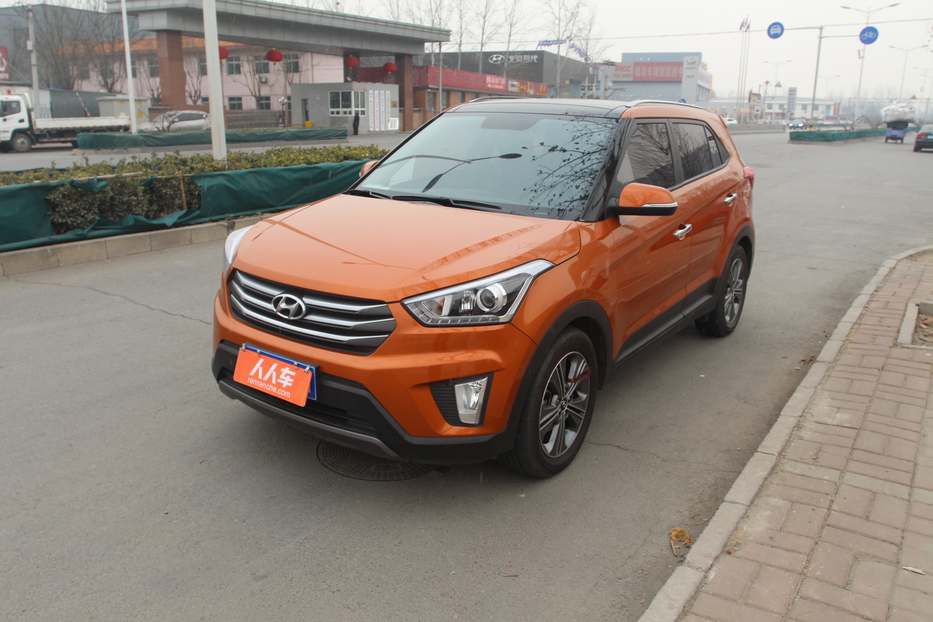 6l 自动两驱尊贵型dlx_10.7万_6年_二手北京现代ix25-人人车
