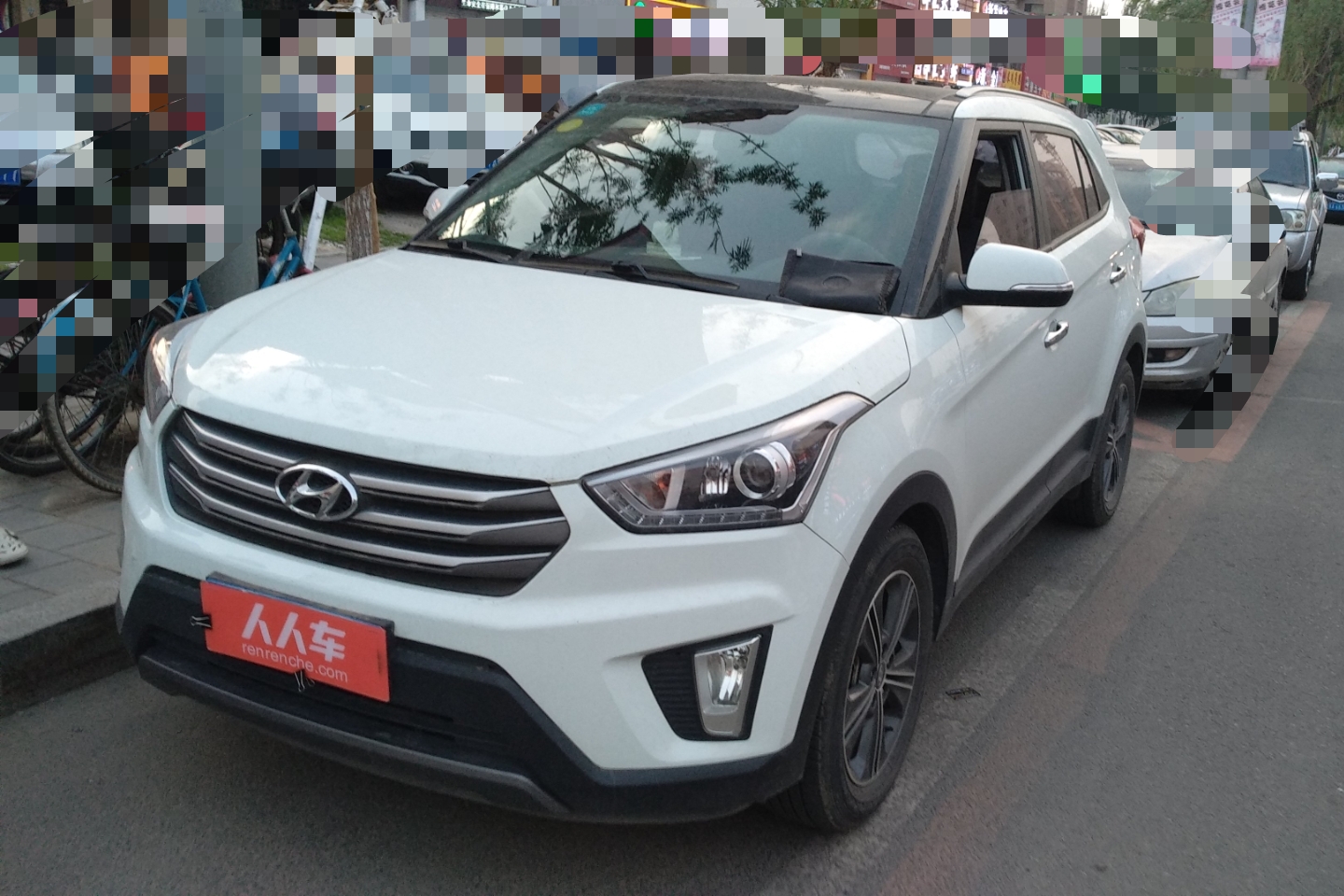 6l 自动两驱尊贵型dlx_长春二手北京现代ix25_10.6万-人人车