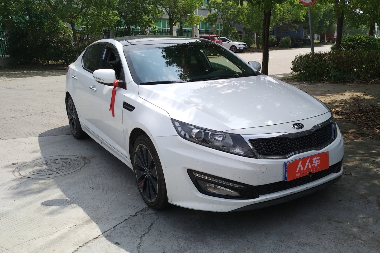 嘉兴二手起亚k5 2012款 2.0l 自动dlx_10万_5年_二手起亚k5-人人车