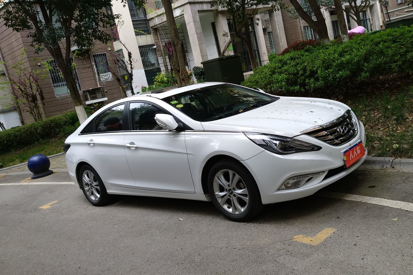 现代-索纳塔八 2011款 2.0l 自动领先版