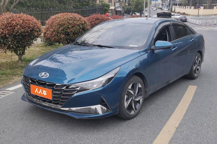 现代-伊兰特 2022款 1.5L CVT GLX精英版