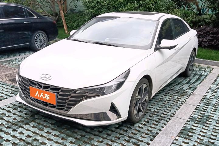 杭州二手现代-伊兰特 2022款 1.5L CVT GLX精英版